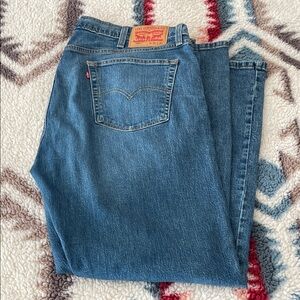 Levi's 505 Men's Classic Straight Blue Jeans 38x32